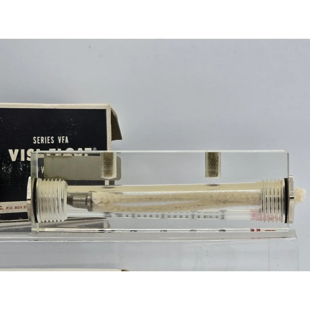 2 Lot NOS Dwyer VFA-44- EC Visi-Float Acrylic Flowmeter 0-40 GPH Air Made in USA